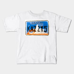 KAZ 2Y5 Licence Plate - SPN Kids T-Shirt